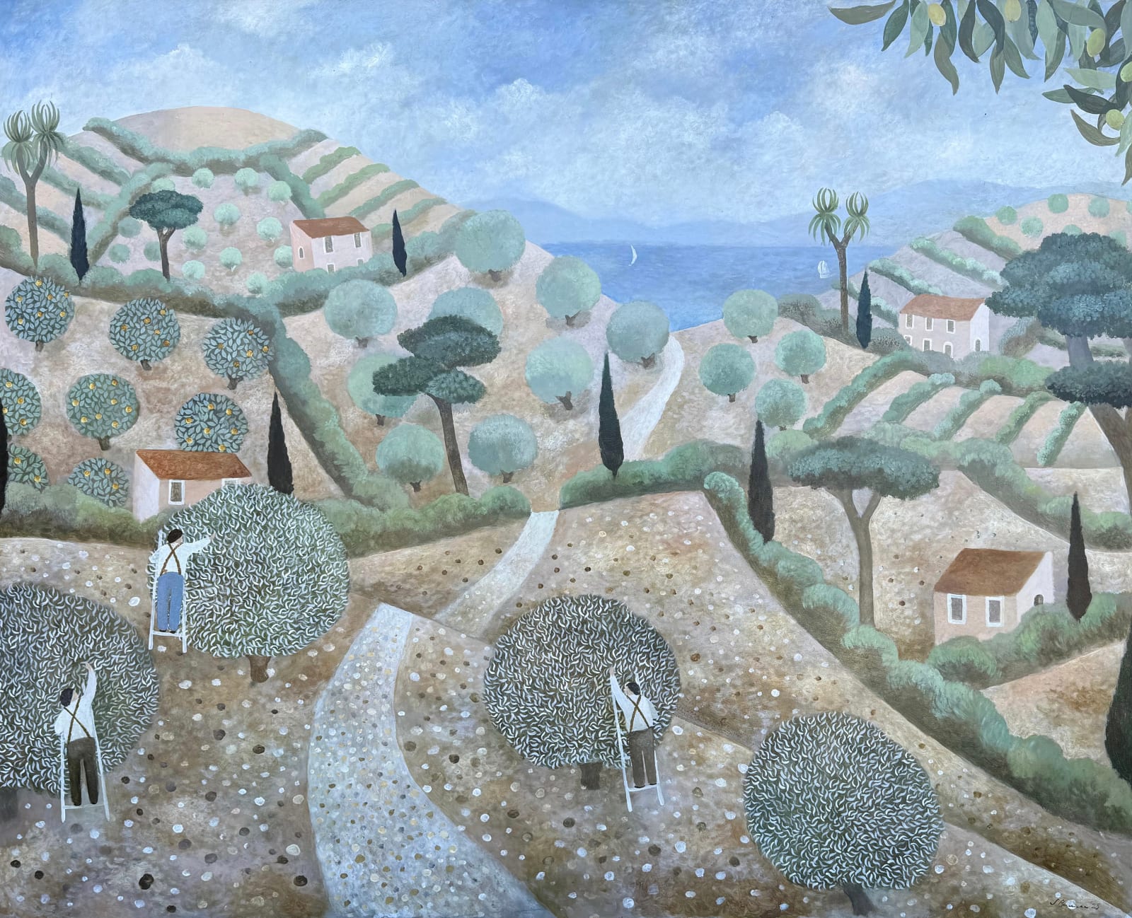 Sarah Bowman, Winding Path to the Sea (Hungerford Gallery)