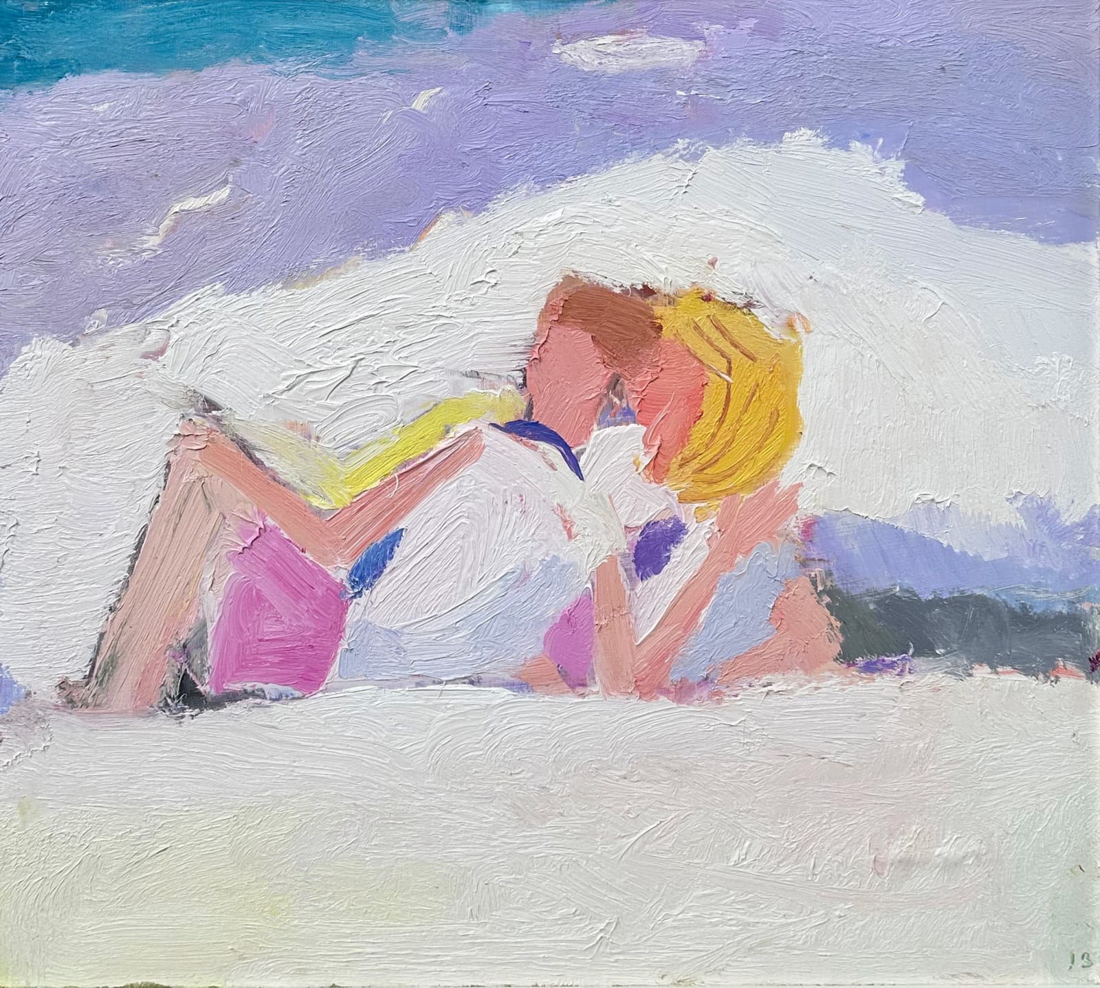 Julian Bailey, Coastal Figures (Hungerford Gallery)