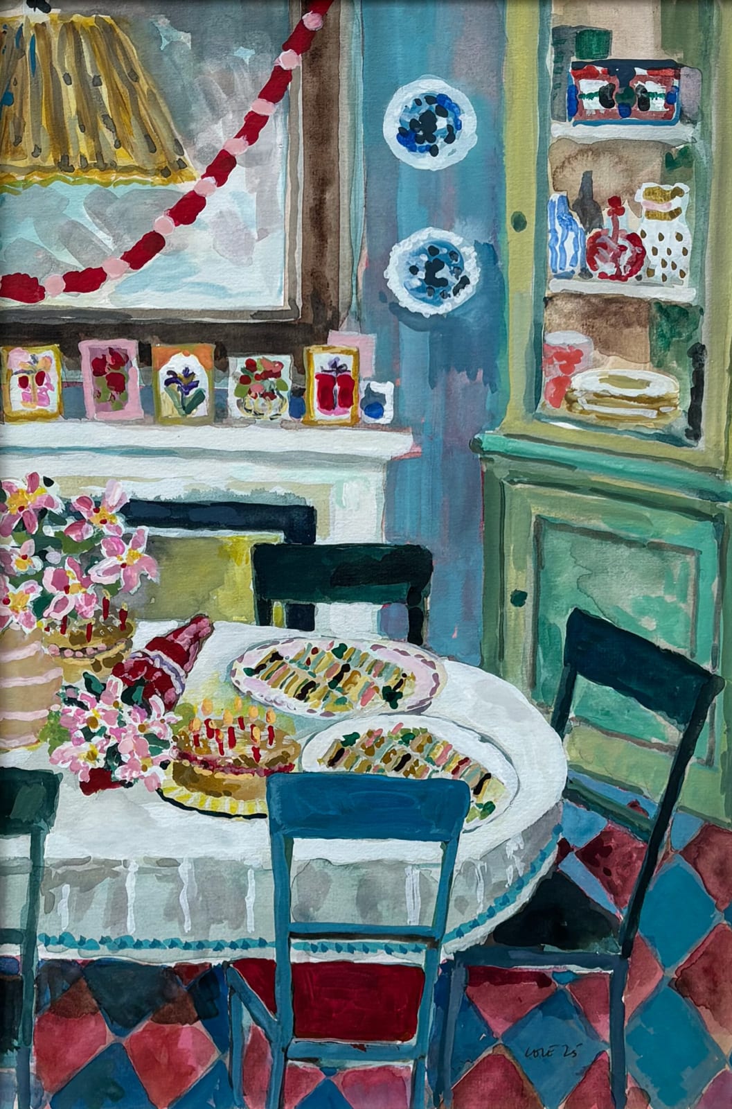 Lottie Cole, A Happy Day (Hungerford Gallery)