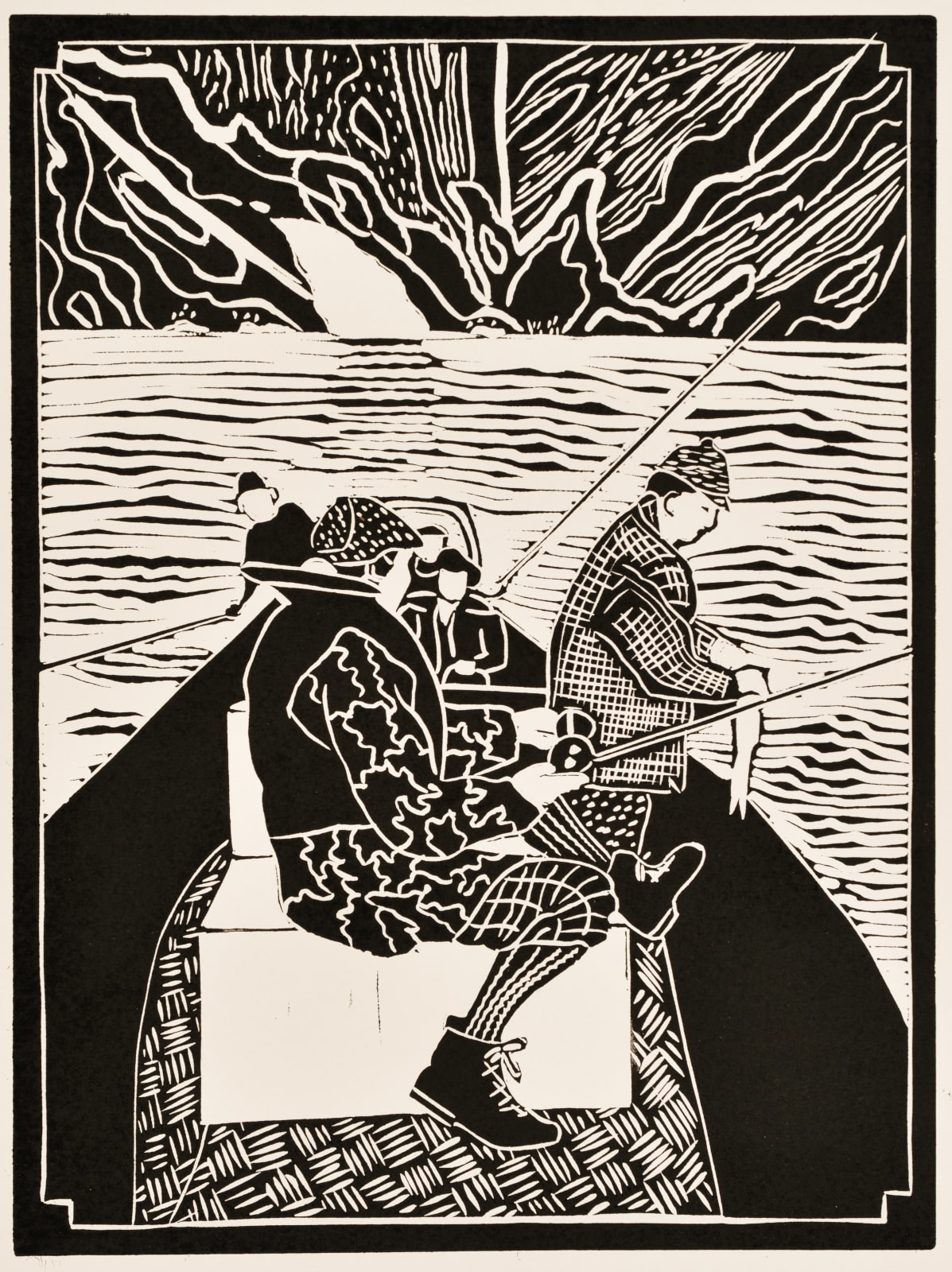 Dione Verulam, Fishing on the Pentland Firth (Unframed)