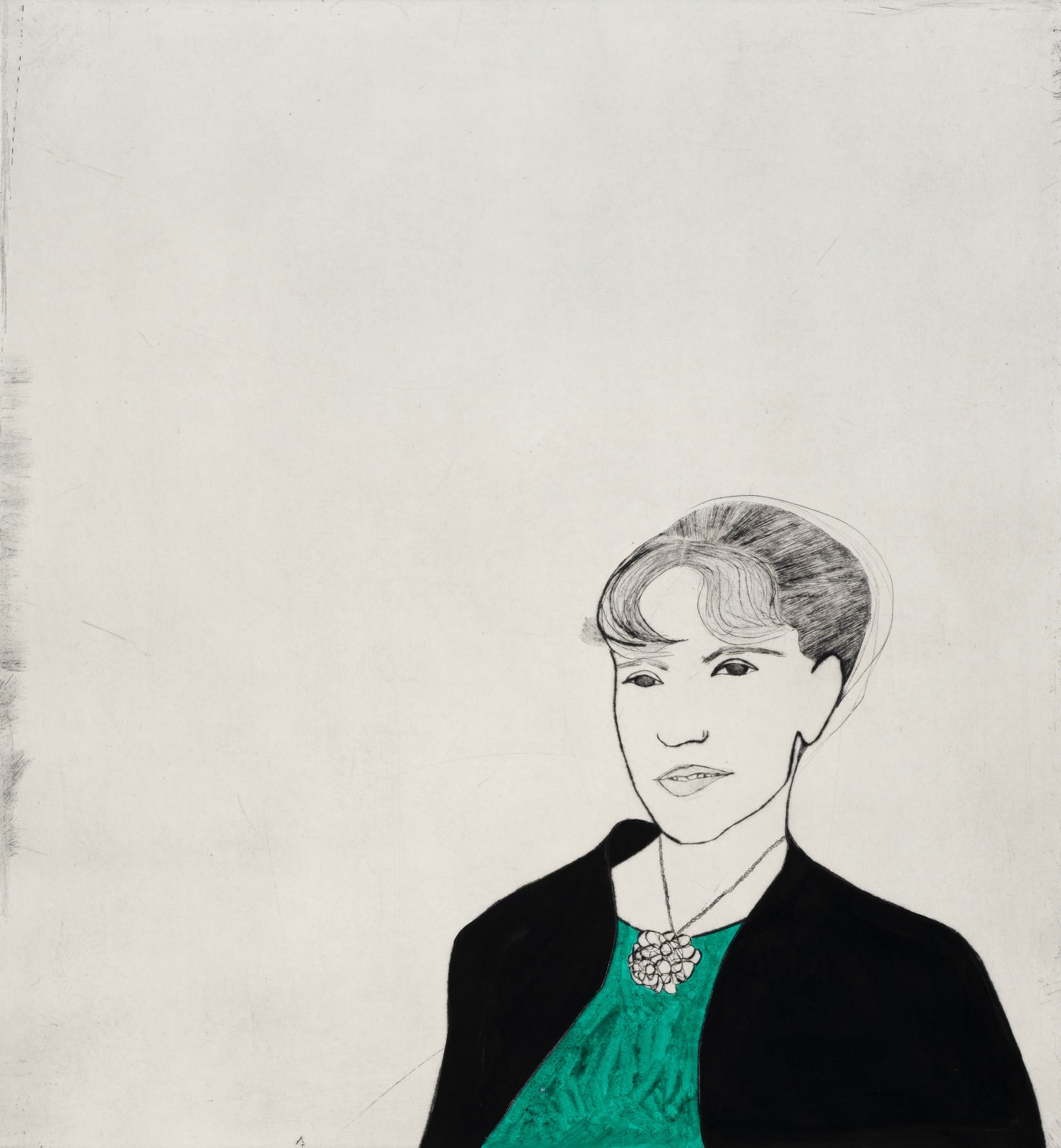 Kate Boxer, Sylvia Plath (Unframed)