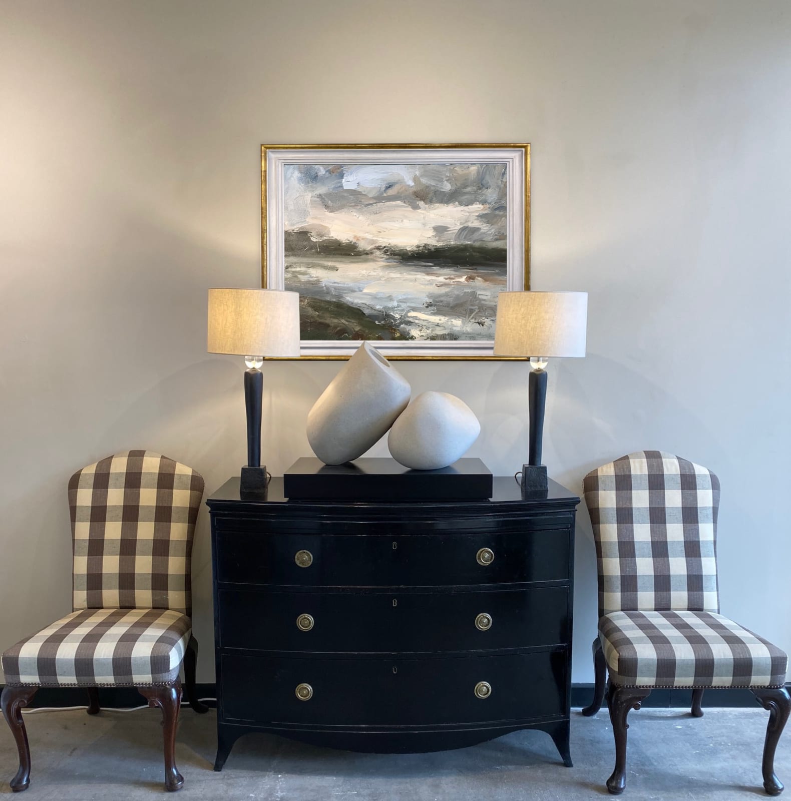 Louise Balaam, Loch, Sky Reflected (London Gallery)