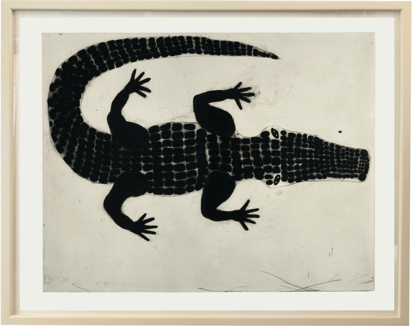 Kate Boxer, Alligator (Unframed)
