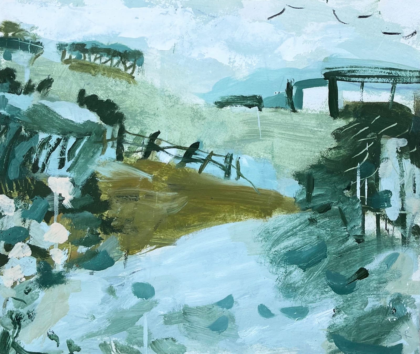 Sam Rudd, Out in the Fields (Hungerford Gallery)