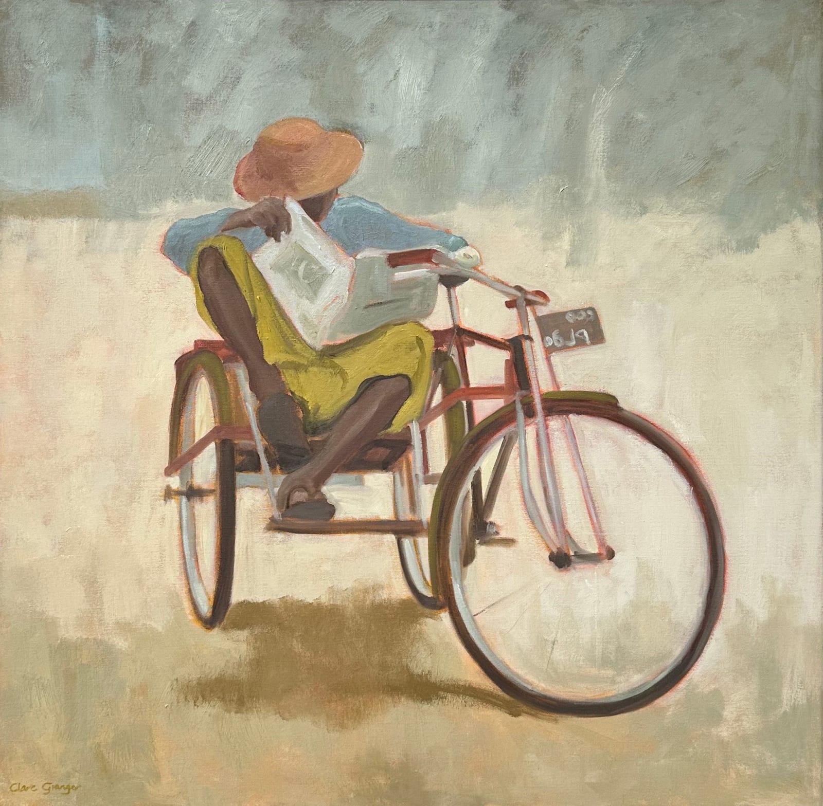 Clare Granger, Reading the Paper