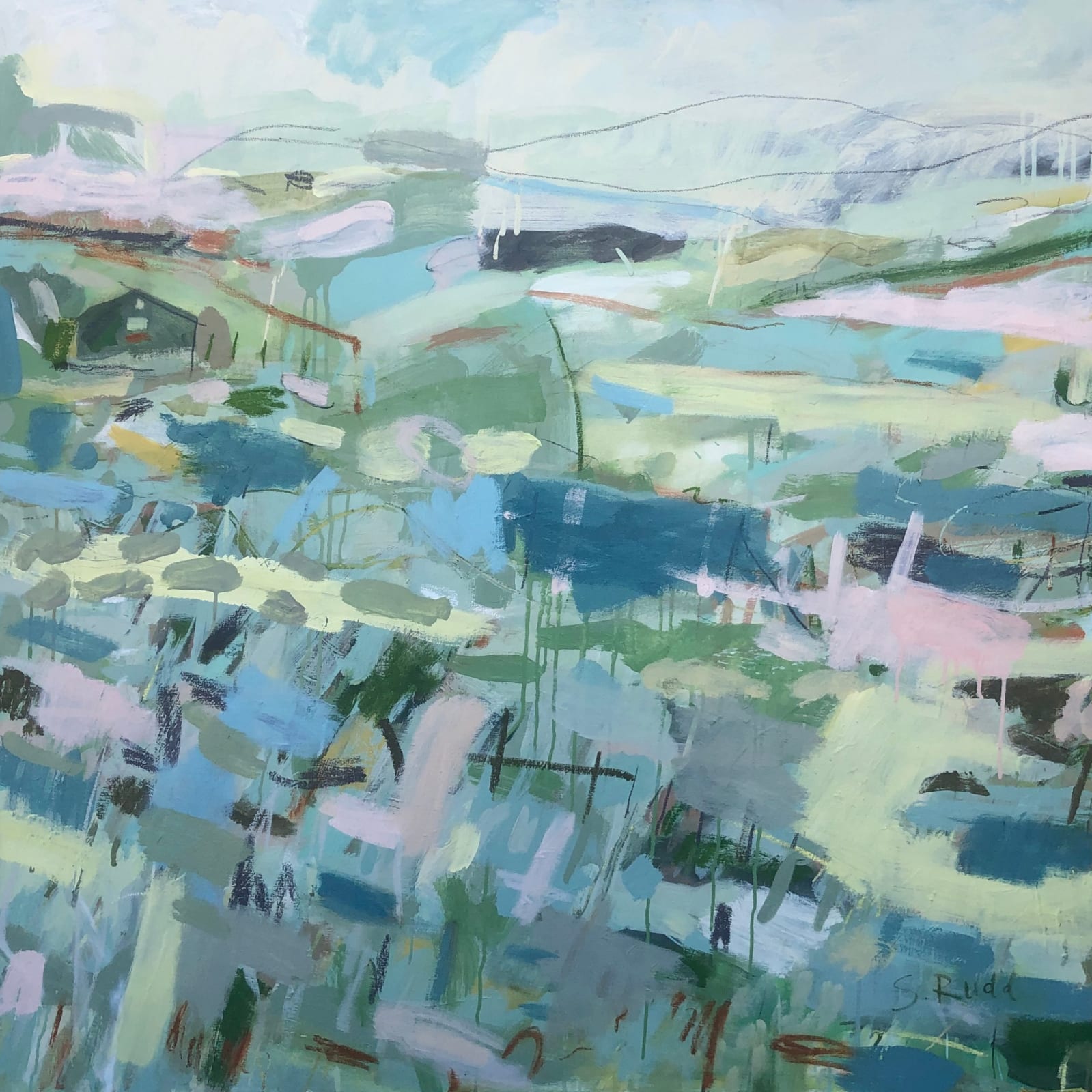 Sam Rudd, Fences and Farmland (London Gallery)