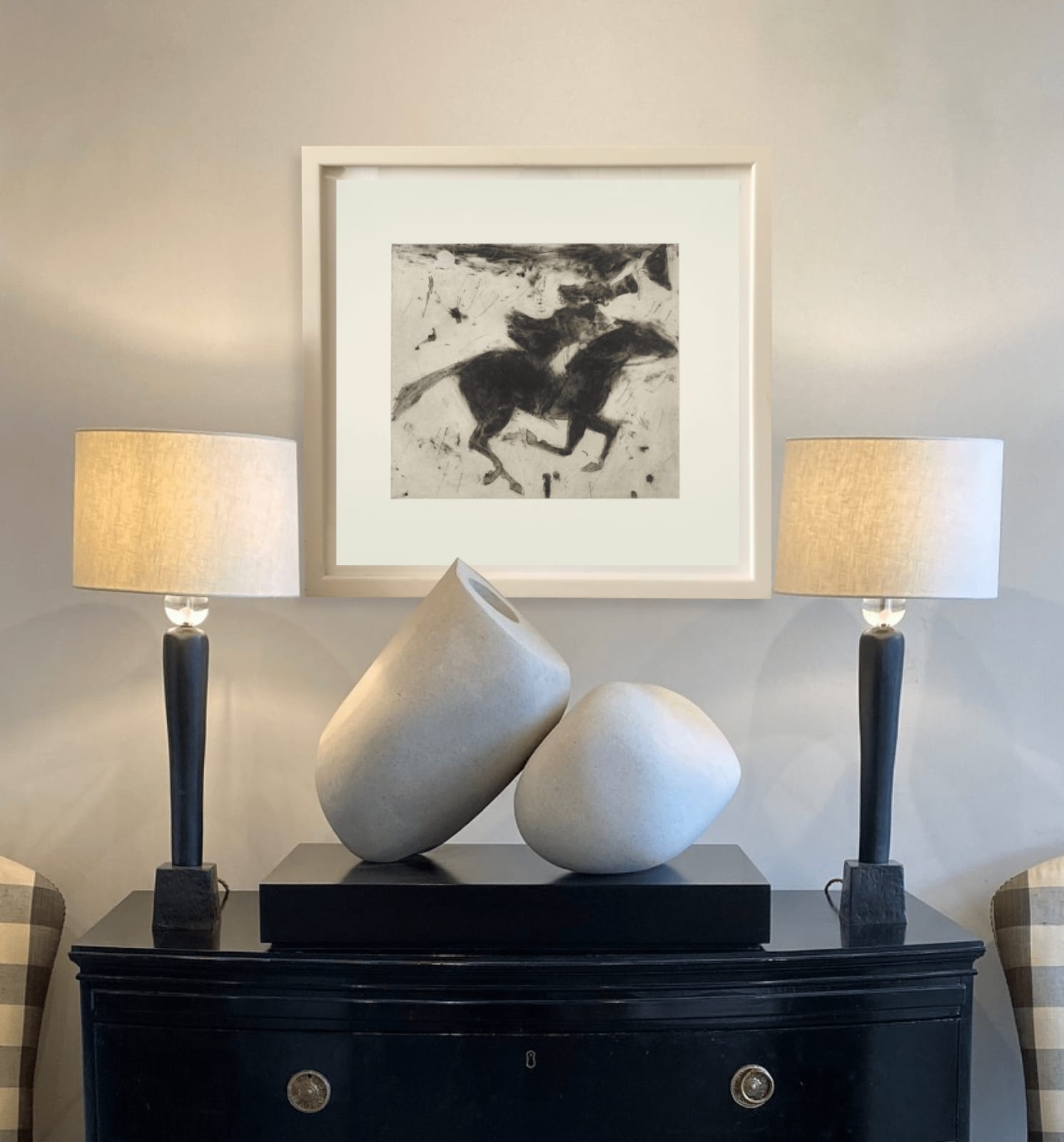 Kate Boxer, Dick Turpin leaving for York (Unframed)