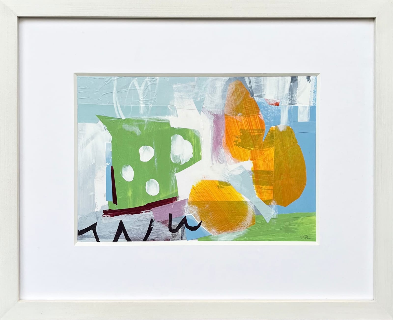 Jane Martin, Small Green Jug and Three Pears (London Gallery)