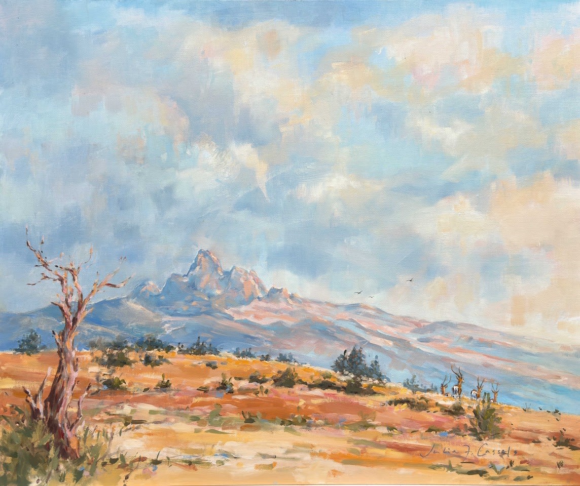 Julia Cassels, Mount Kenya (Hungerford Gallery)