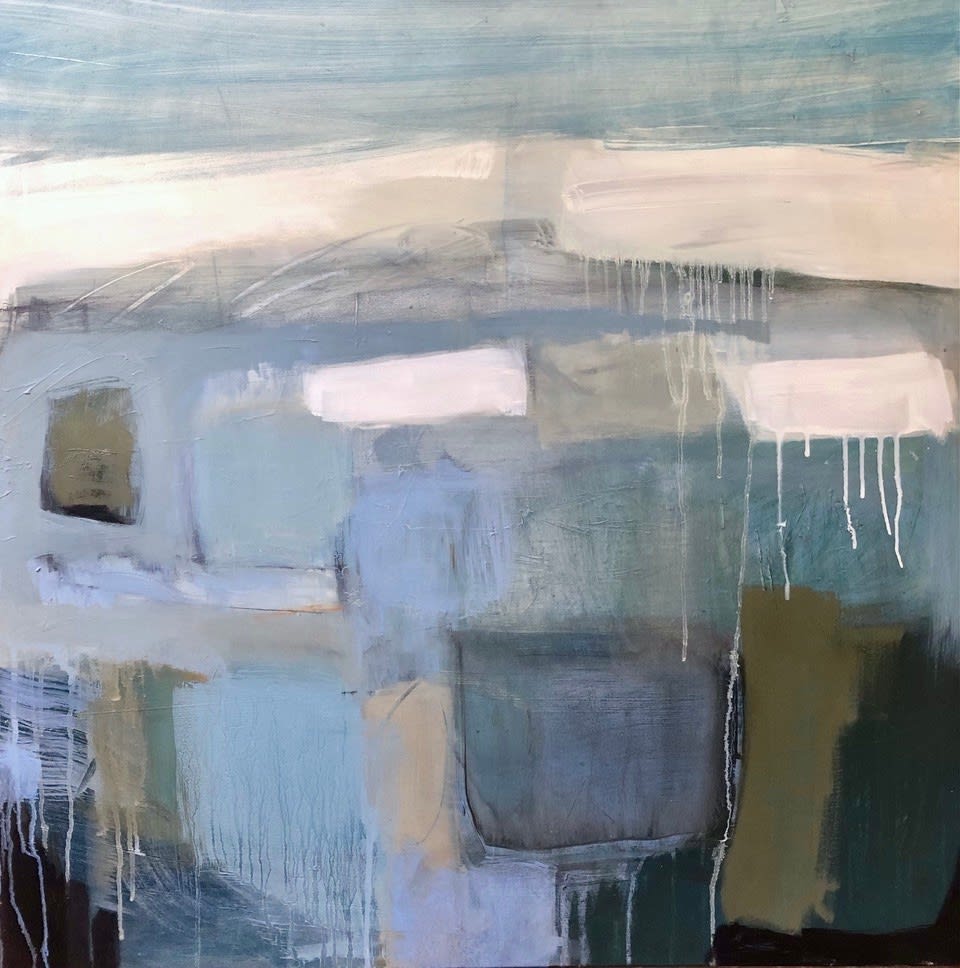 Jeannette Hayes, Blue Fields (Hungerford Gallery)
