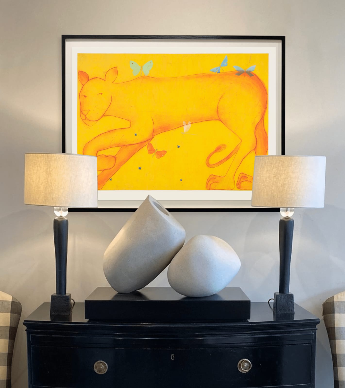 Kate Boxer, Lioness (Unframed)