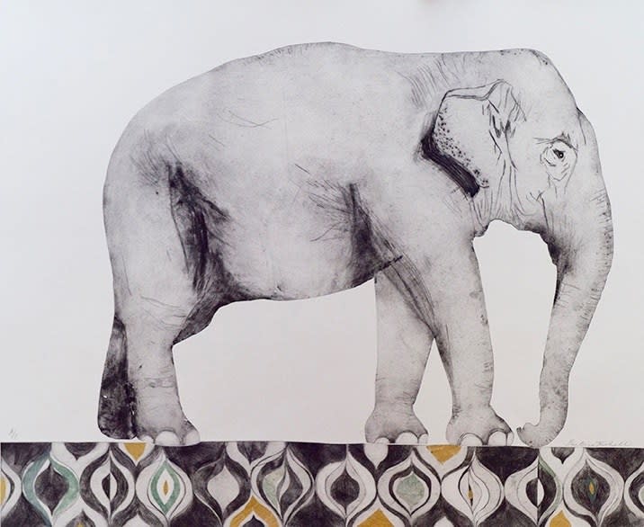 Beatrice Forshall, Indian Elephant (Unframed)