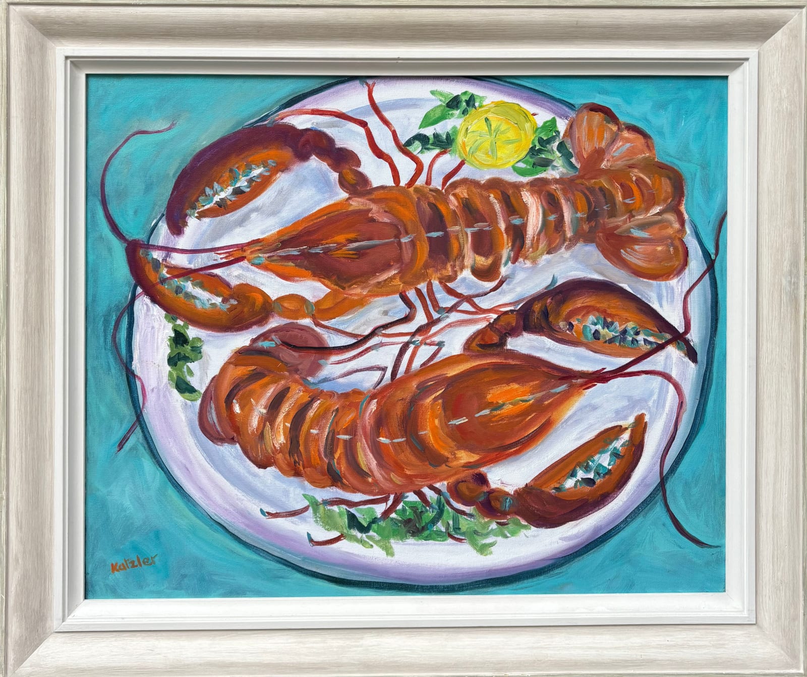 Fi Katzler, Lobster (Hungerford Gallery)