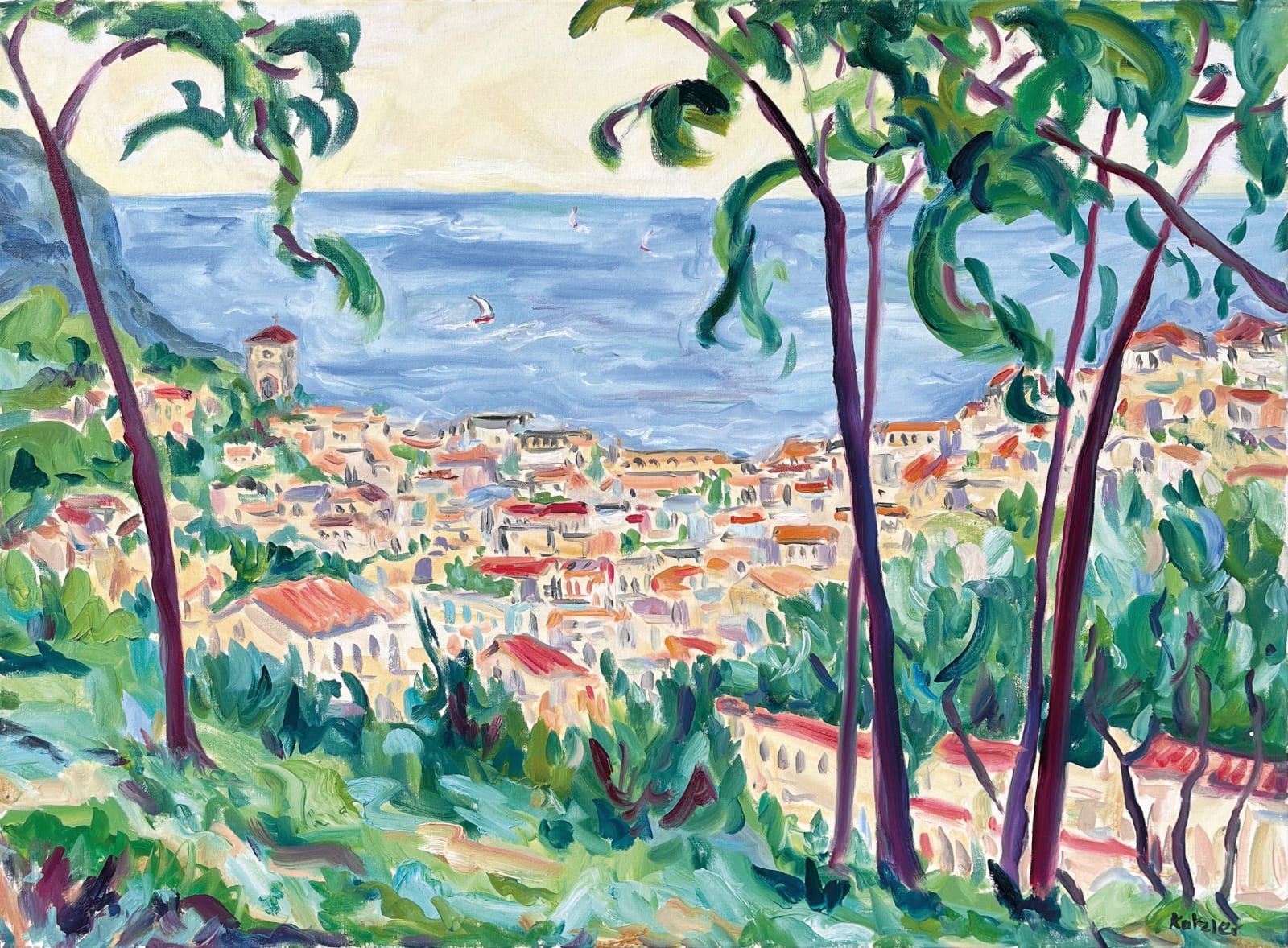 Fi Katzler, Cassis Through the Pines