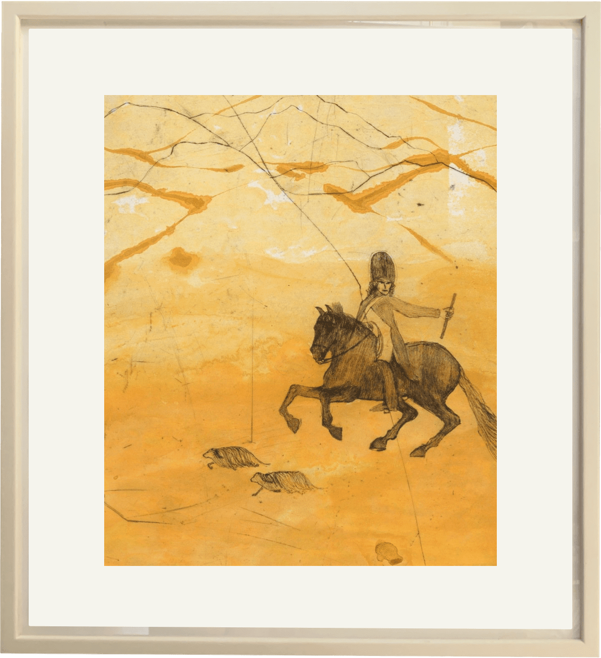 Kate Boxer, Bobby, Joey & Ferdinand VII (Unframed)
