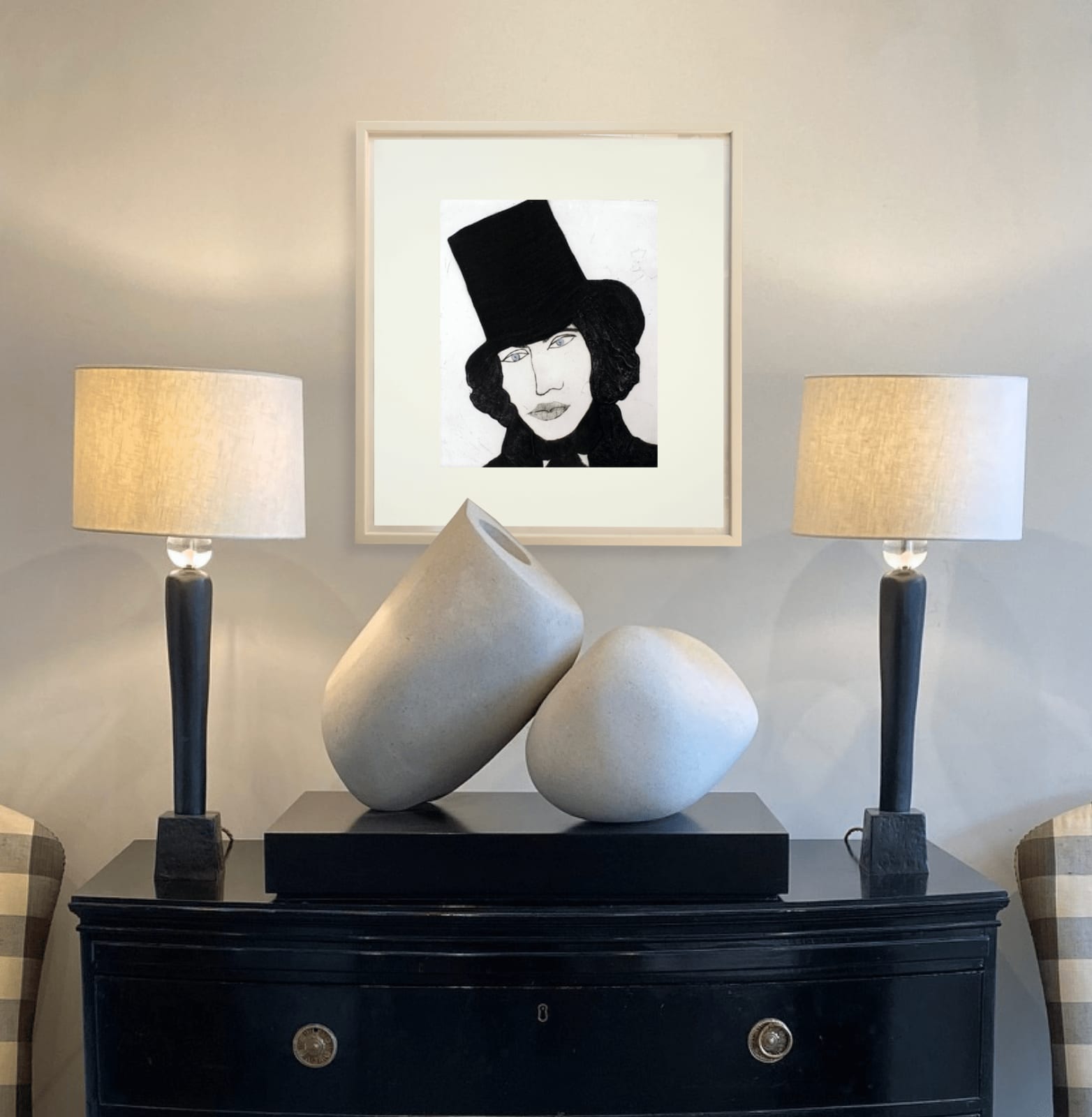 Kate Boxer, Georges Sand (Unframed)