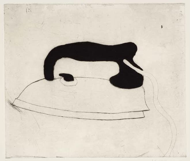 Kate Boxer, Iron (Unframed)