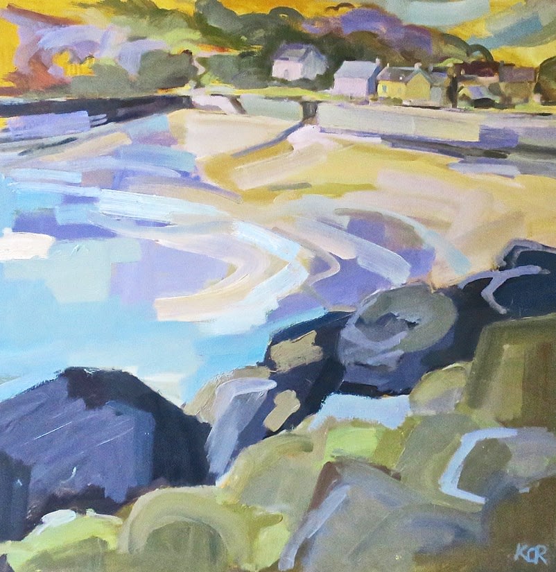 Kate Rhodes, Sea Wall (Cwm Yr Eglwys)