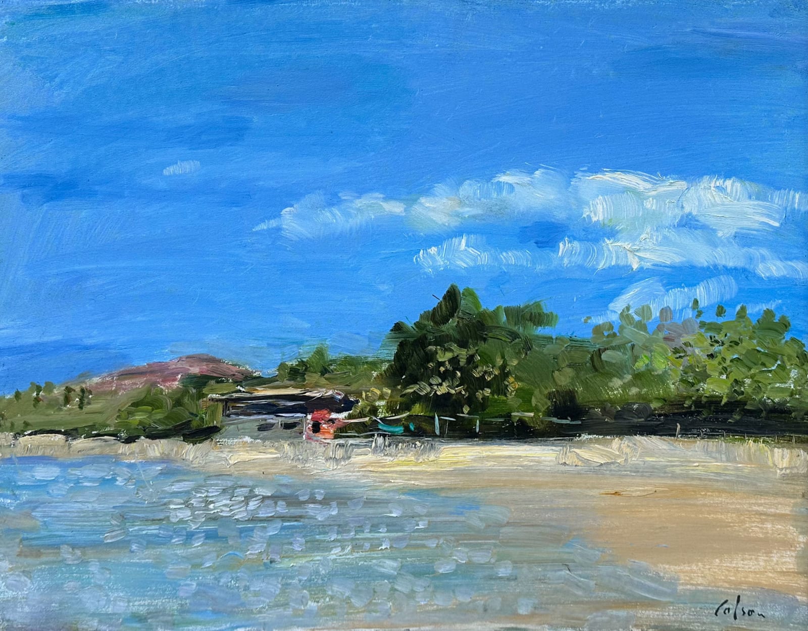 RIchard Colson, Brasilito Beach (London Gallery)