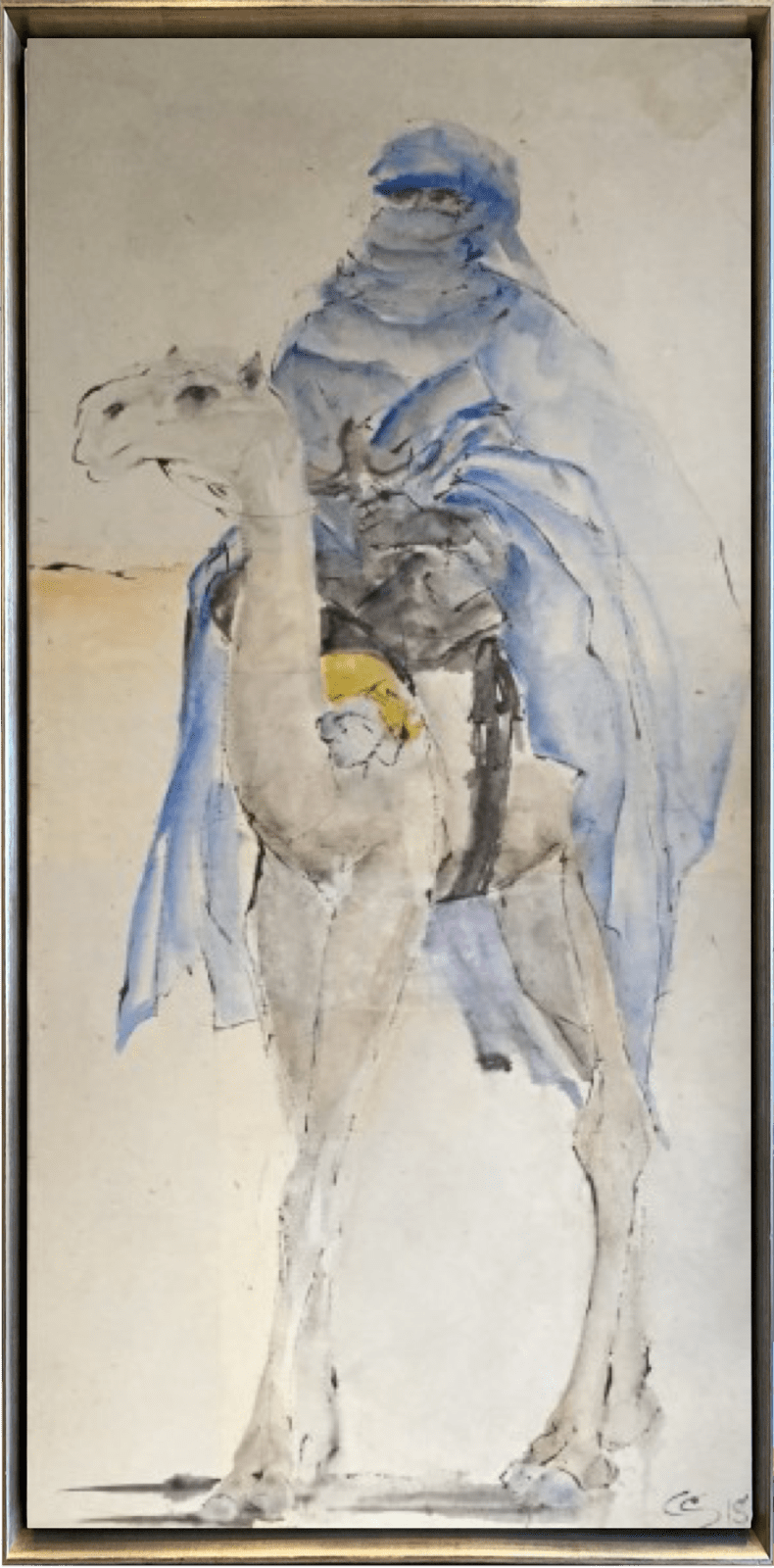 Christine Seifert, Blue Rider (Hungerford Gallery)