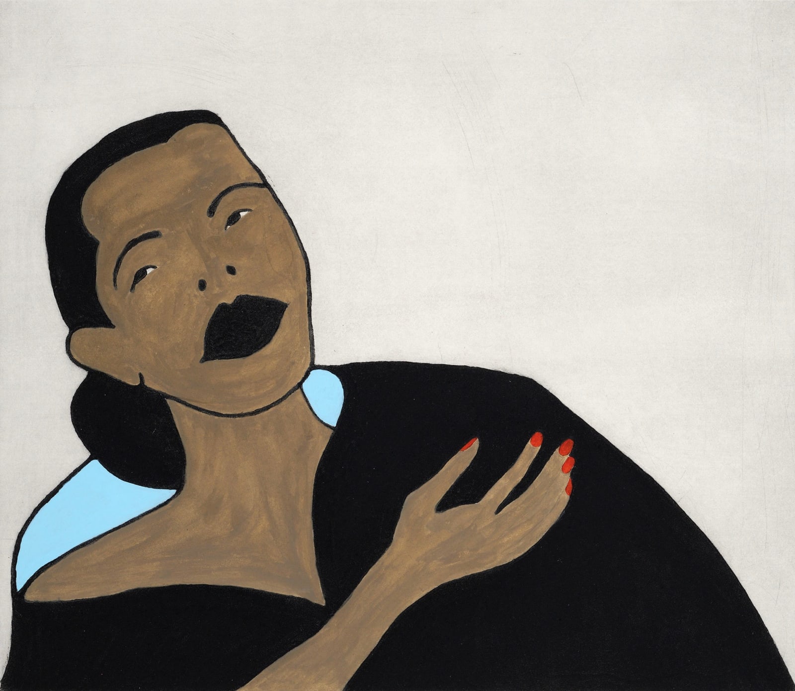Kate Boxer, Billie Holiday (Unframed)