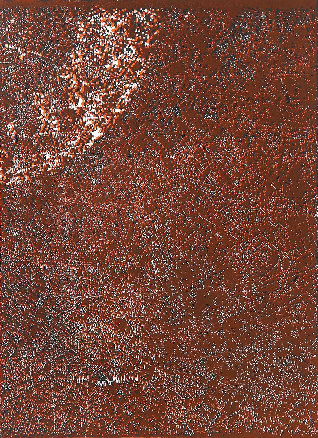 Marie Lepetit, Lune de printemps rousse I, 2020