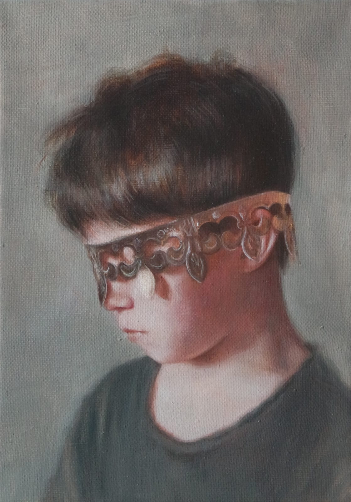 Anna Madia, The Young King (Study), 2019