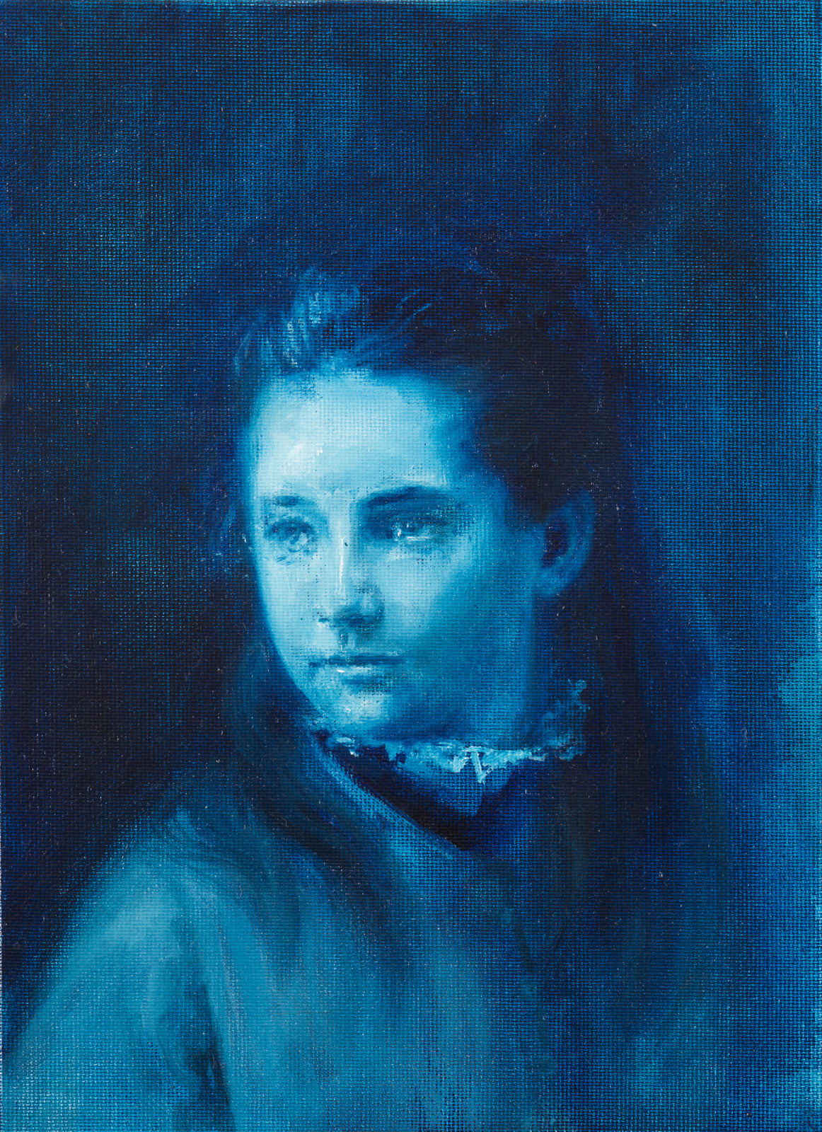 Anna Madia, Dorothy (blue paintings serie), 2023