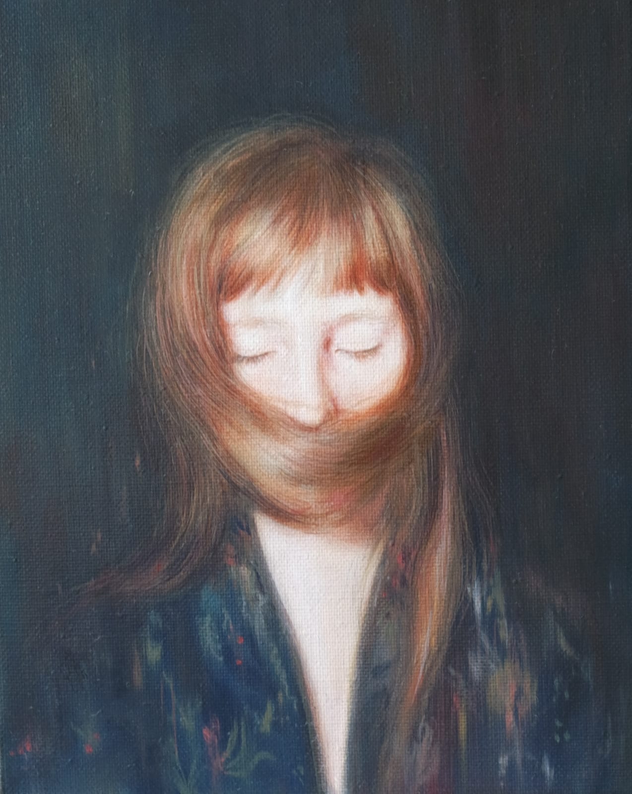 Anna Madia, Black portrait, 2018