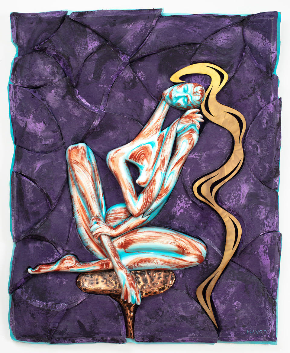 Rob Mango, Violet Sea, 2019