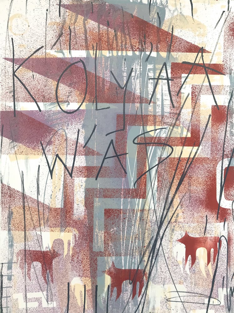 Ka'ila Farrell-Smith, Red Coyote for Pitsap, 2019