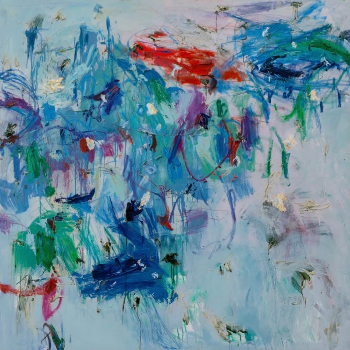 Marisa Ng, Beautiful in Blue, 2017