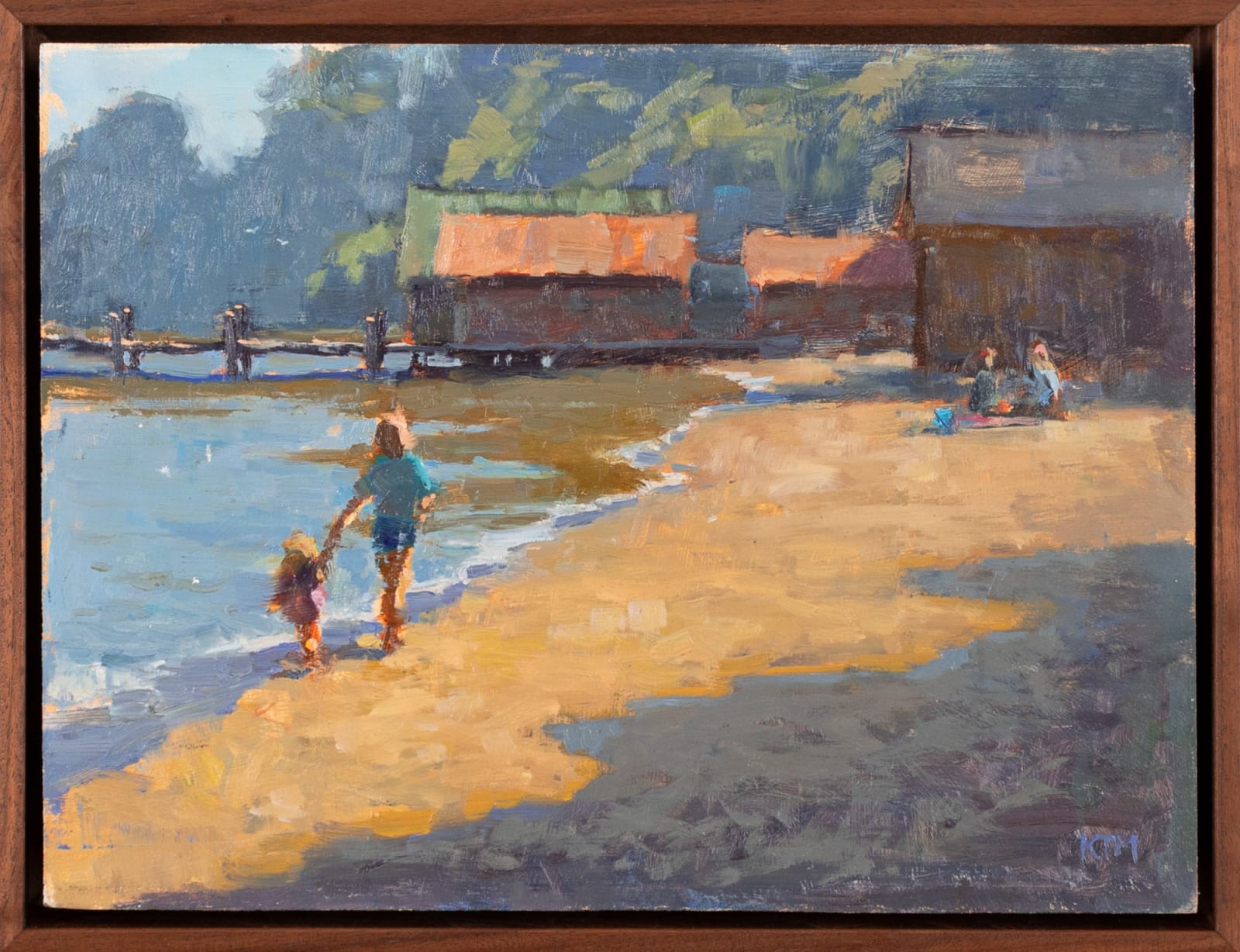 Kristian Matthews, Along the Waters Edge , 2024