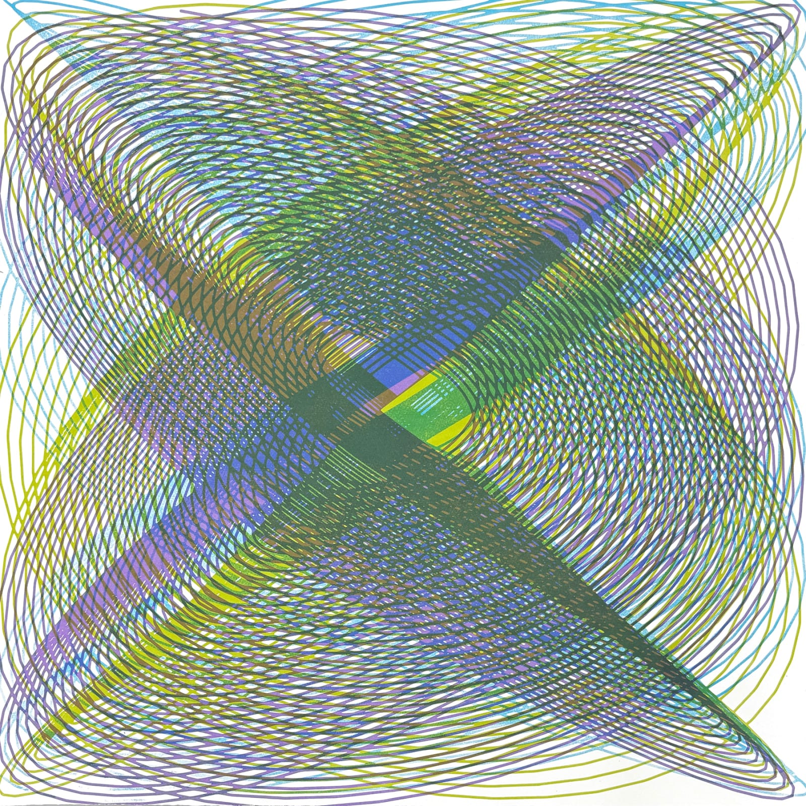 Carrie Ann Plank, Harmonic Chaotic Composition #3, 2024