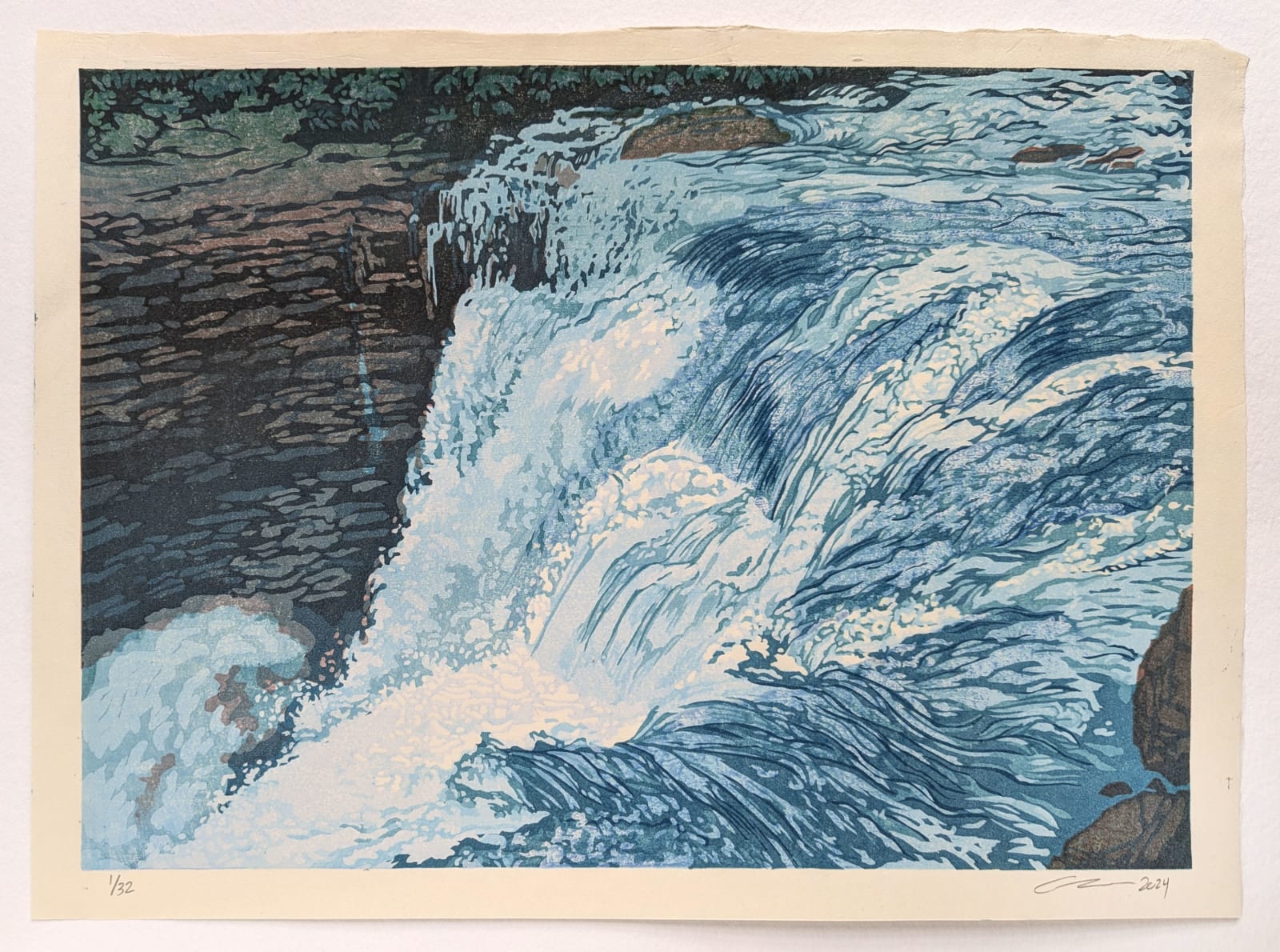 Cameron Bailey, Rapids (unframed)