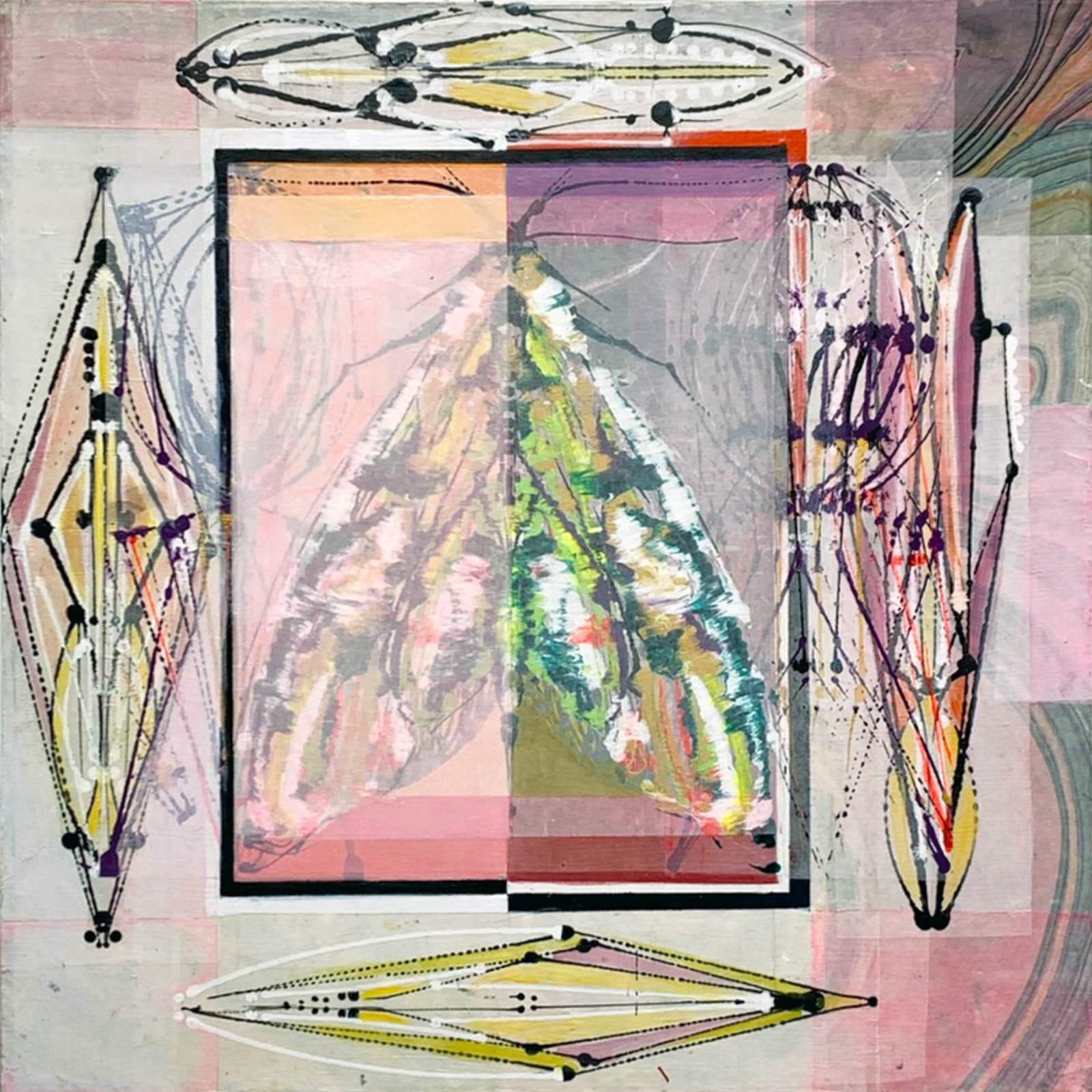 Susan Chrysler White, Lines That Hold the Dark, 2021