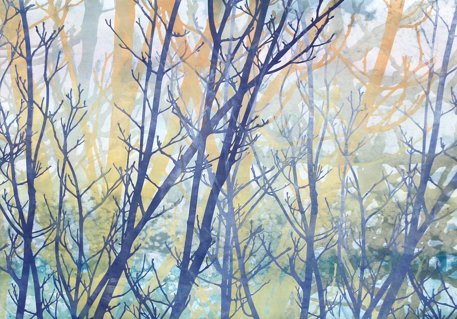 Katherine Warinner, Blue Forest, 2021
