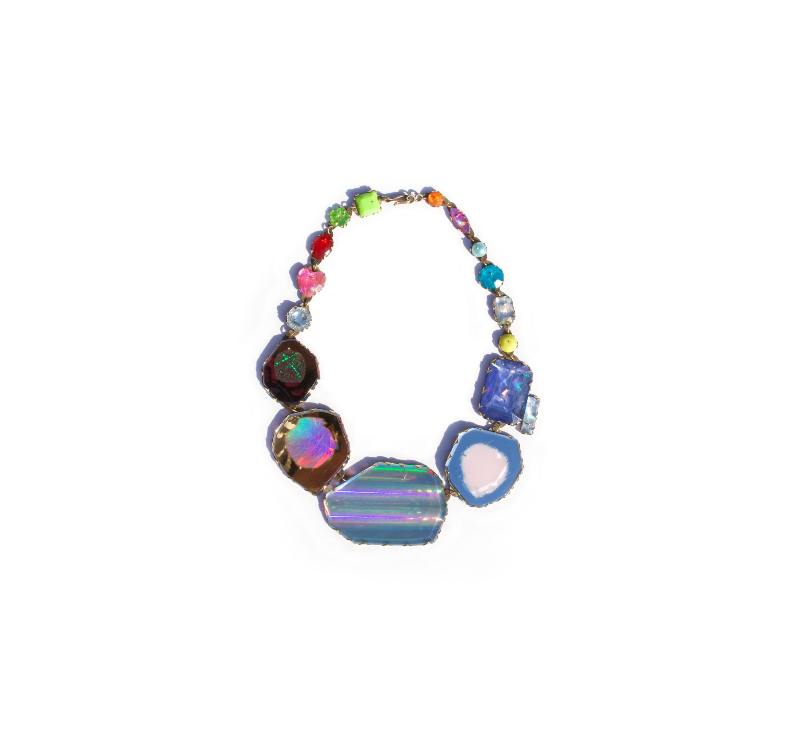 Nikki Couppee, Hologem Necklace Multi Chain, 2025