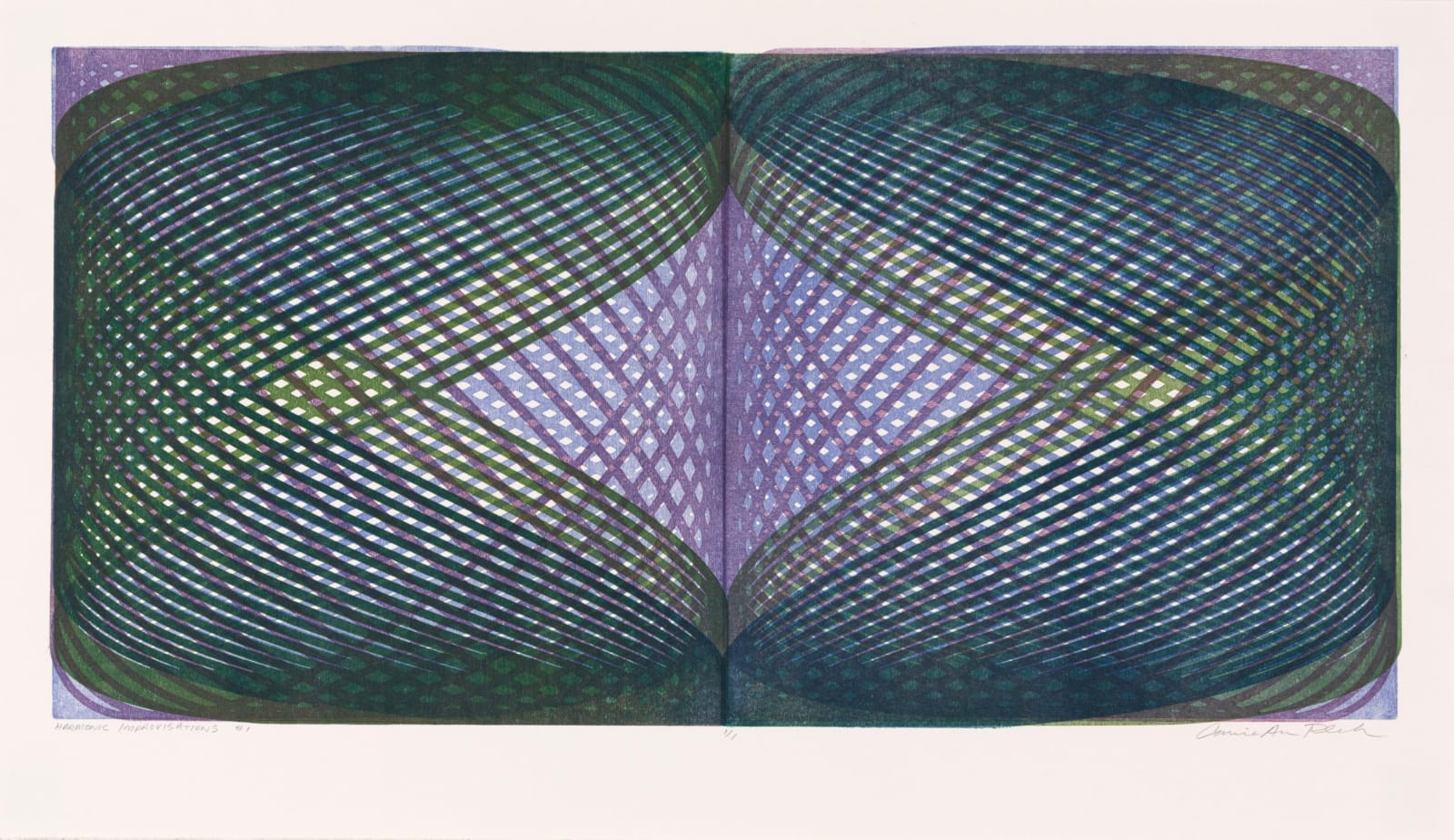 Carrie Ann Plank, Harmonic Improvisations #1, 2024