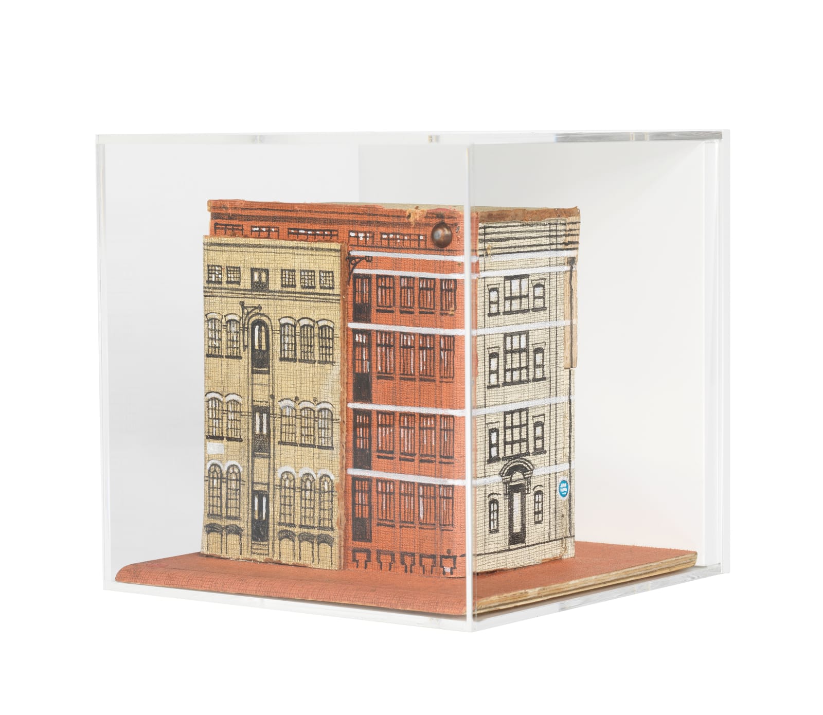 Adam Dant, The Bass Clef : James Parkinson’s house in Hoxton Square, 2018