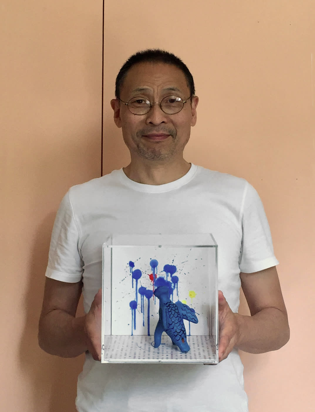 Ying Sheng Yang, Blue Painter (The Father of Modern & Contemporary Art), 2020