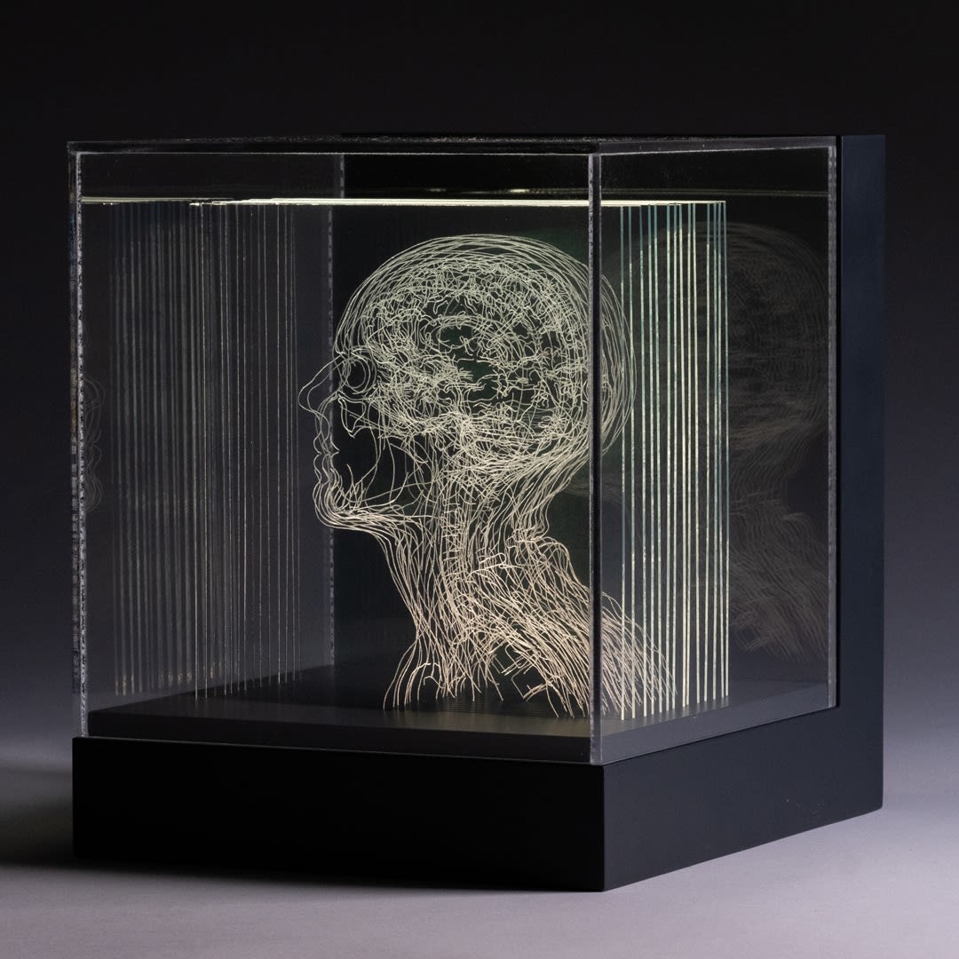 Angela Palmer, Self-Portrait, 2021