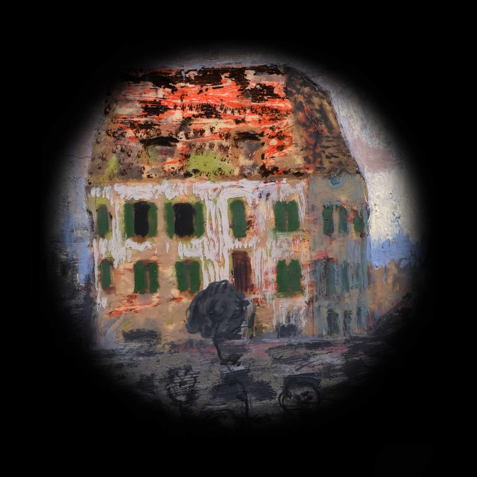 Andrew Cranston, The House With Green Shutters, 2020