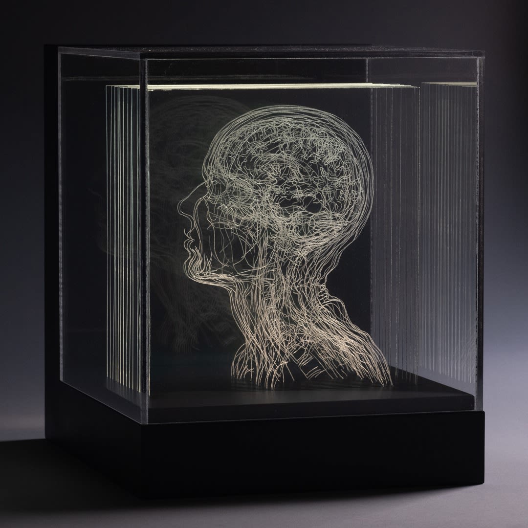 Angela Palmer, Self-Portrait, 2021