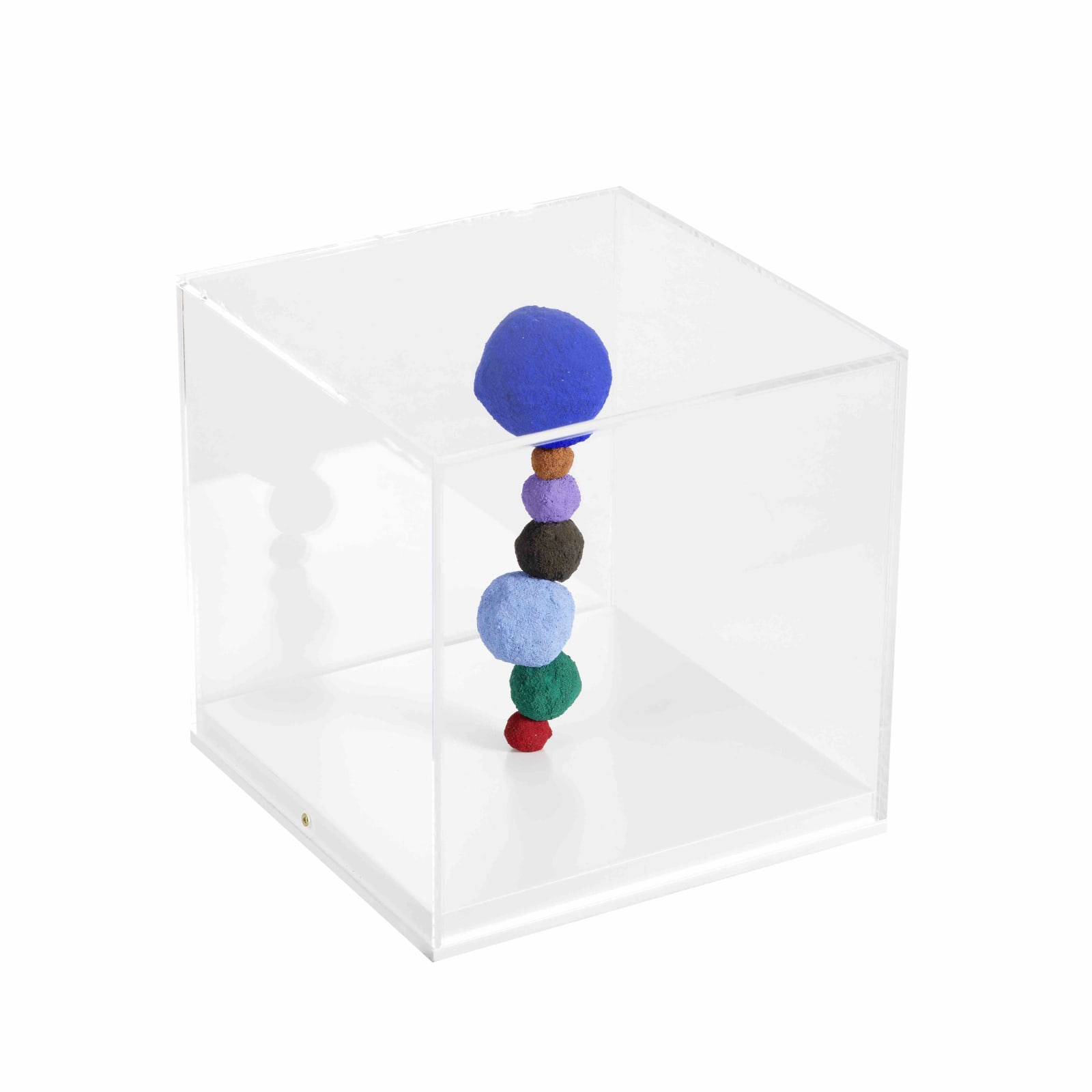 Annie Morris, Stack 7, Ultramarine Blue, 2017