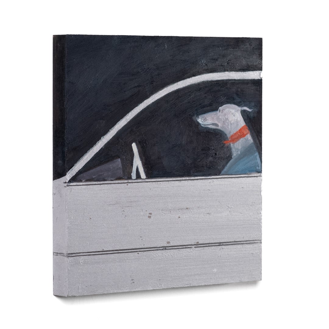 Jock McFadyen, Metallic Paintwork 2, 2024