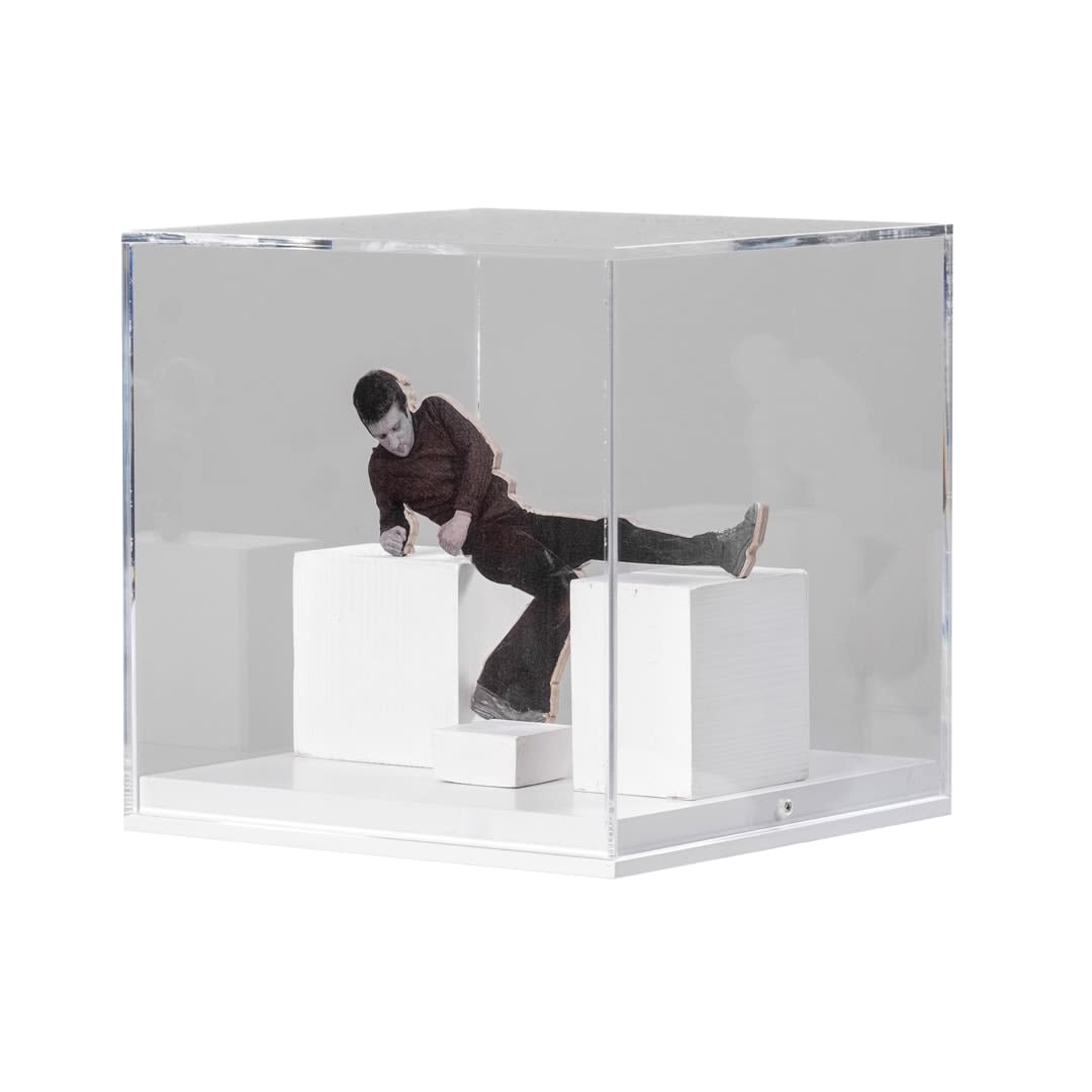 Bruce McLean, Pose Work for 3 Plinths, Model Version , 1972 - 2024