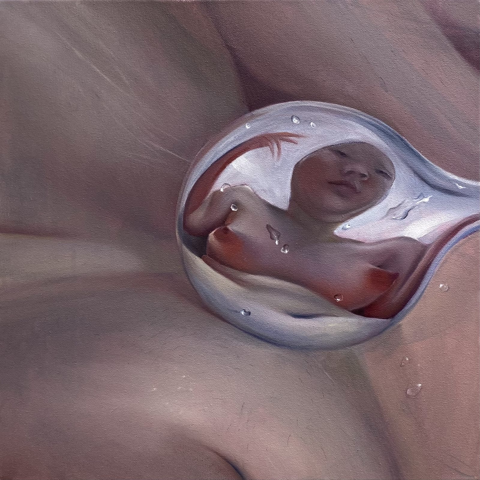 Vanessa Liem, Head in a Shower Head, 2023