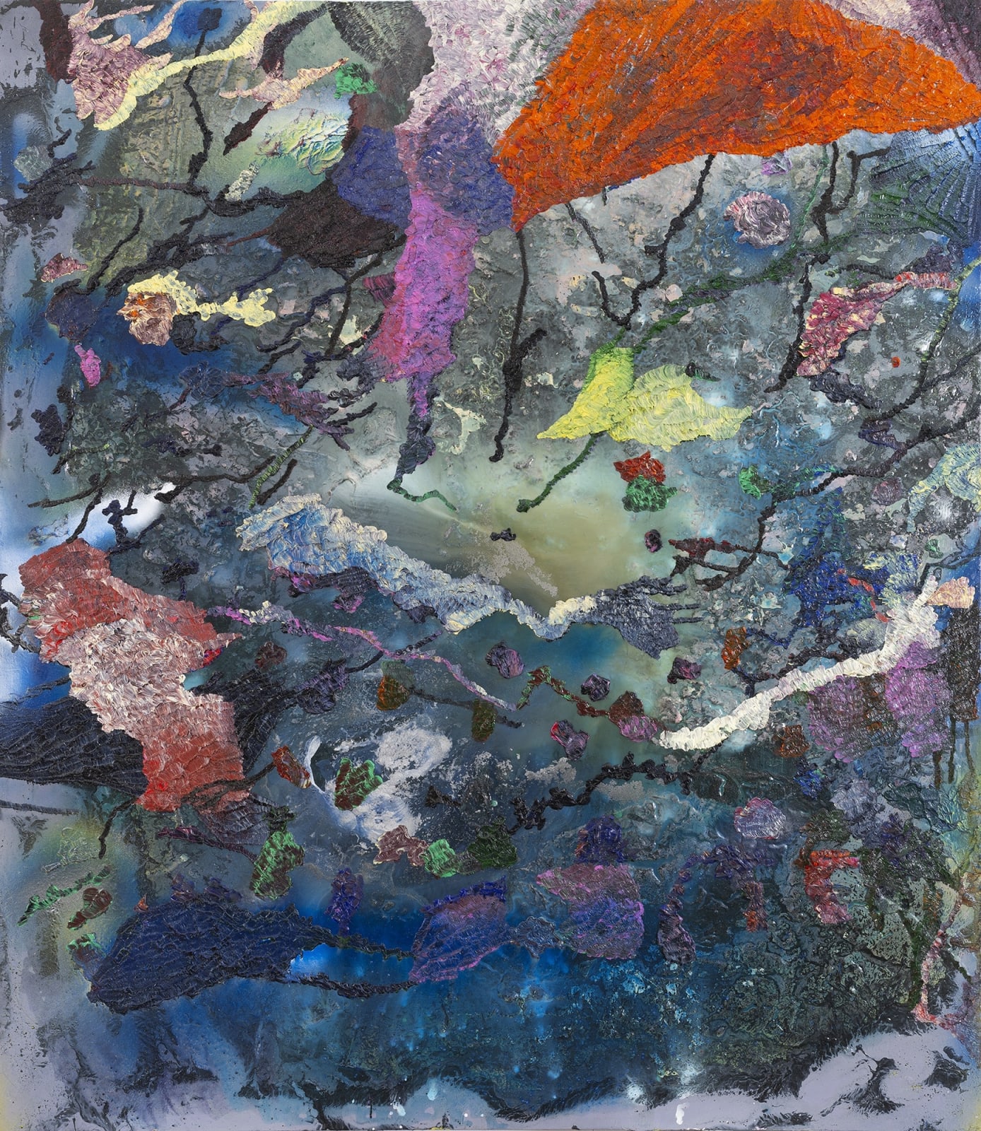 Olympe Racana-Weiler, Love, Leaves and Magenta, 2021