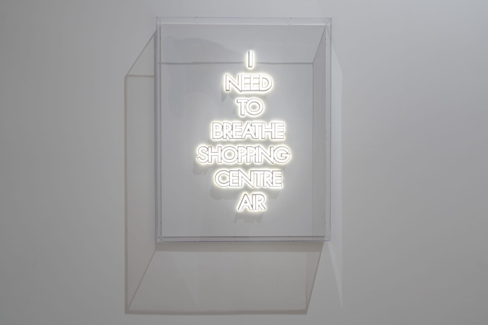 Shen Jiaqi, I Need to Breathe Shopping Centre Air, 2024
